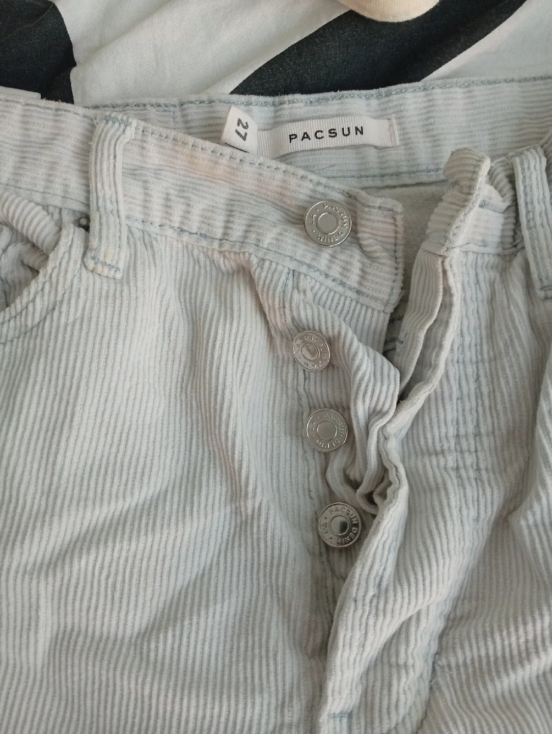Pacsun Corduroy Flare Pants, Size 27 image indicator(3)