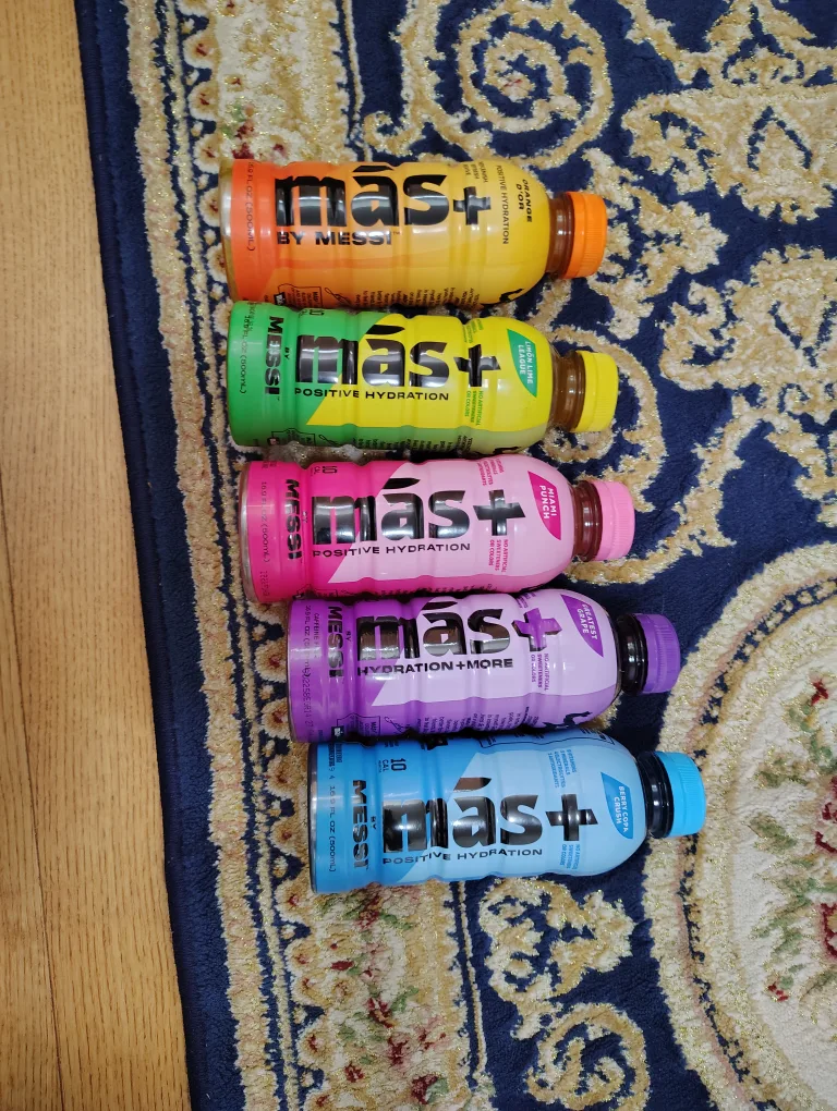 Mas+ by Messi Positive Hydration Drinks