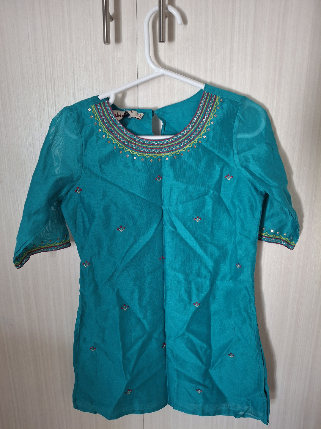 Brand New Fabindia Girls' Top, Size 3-4 Yrs
