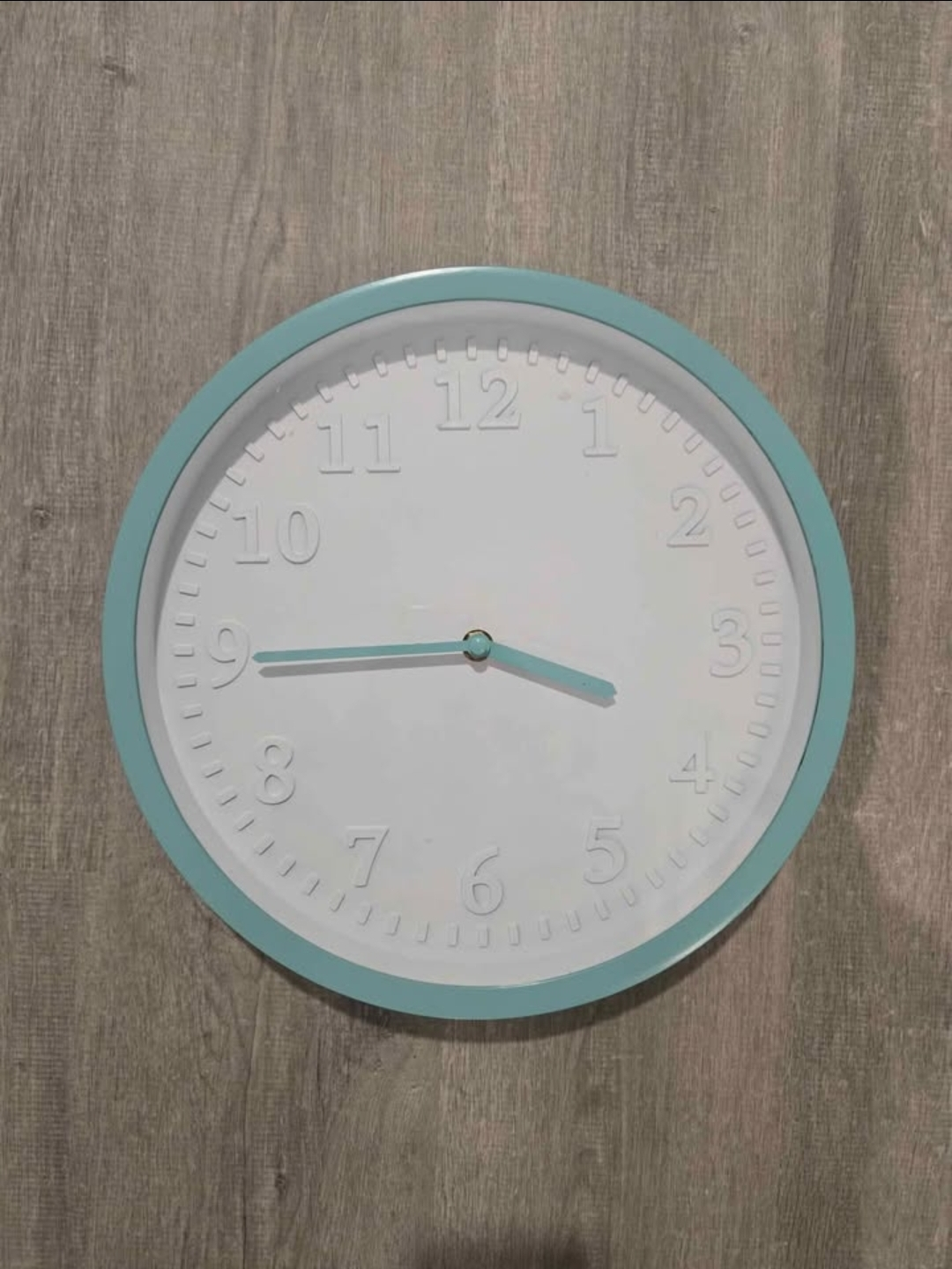 NEW! Mint Green Wall Clock from Homesense