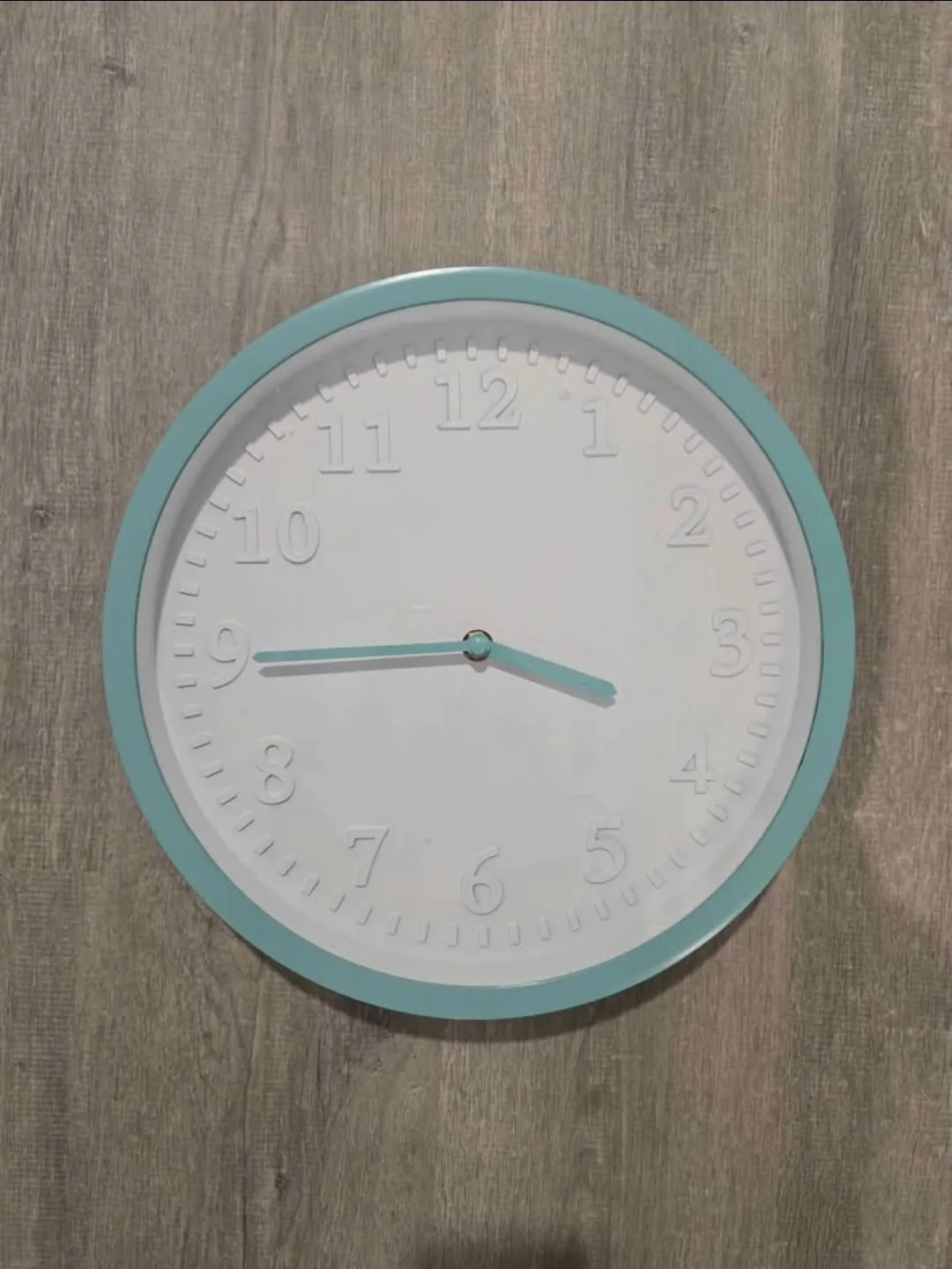 NEW! Mint Green Wall Clock from Homesense thumbnail