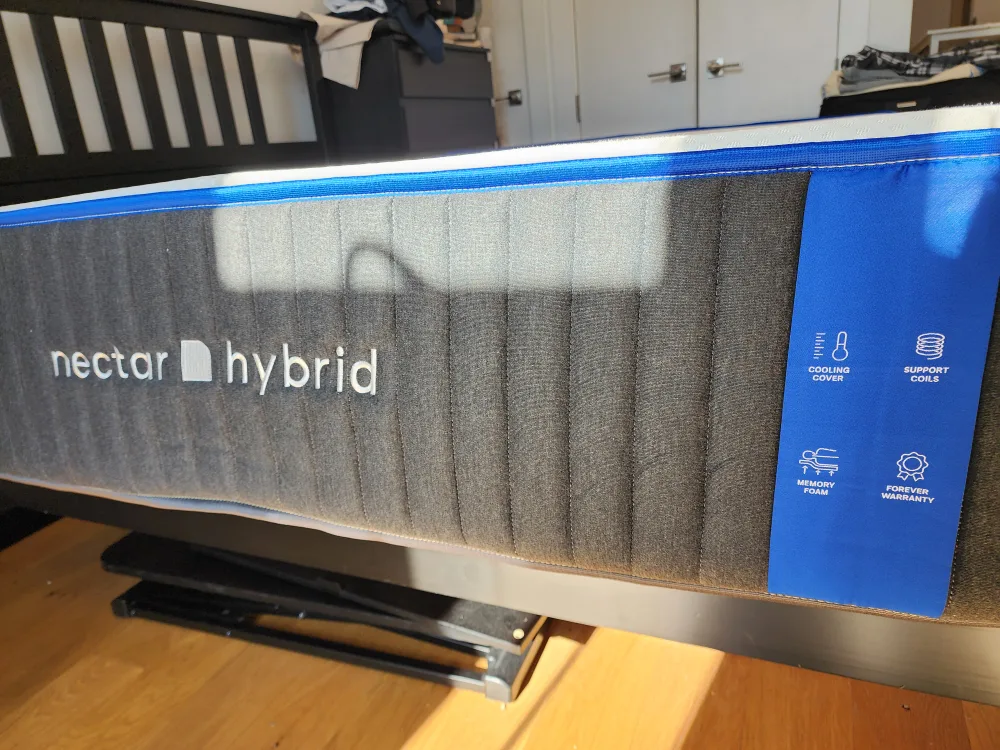 ASAP!! IKEA Queen w Nectar Hybrid Mattress image indicator(4)