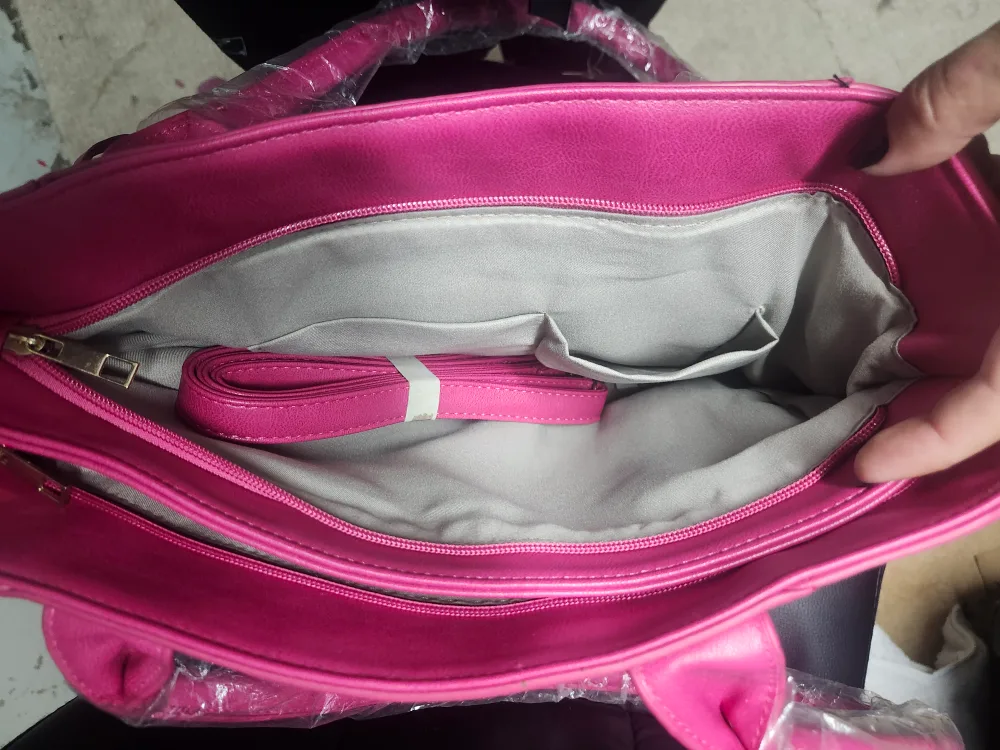 Luxanne Pink Tote Bag image indicator(2)