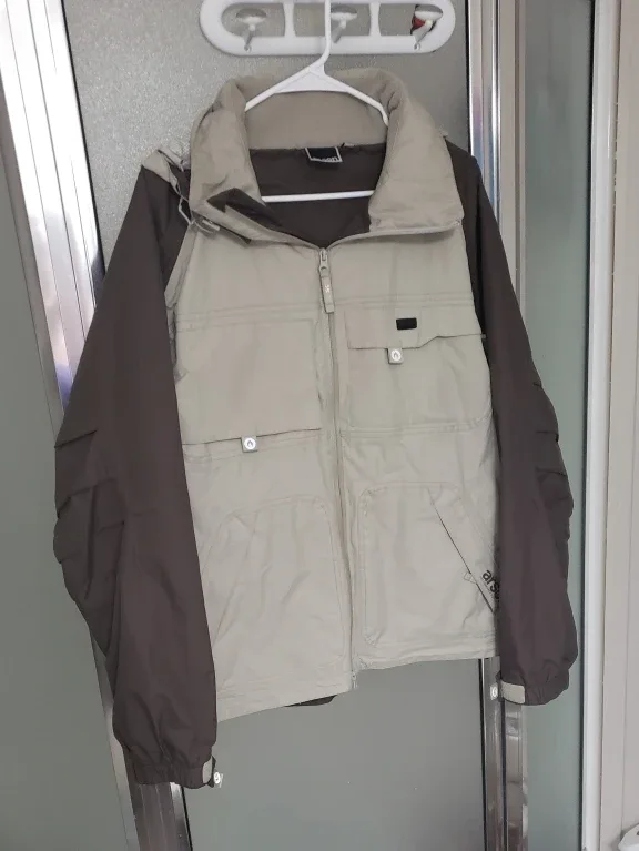 Arson Brown & Beige Snowboarding Jacket image indicator(4)