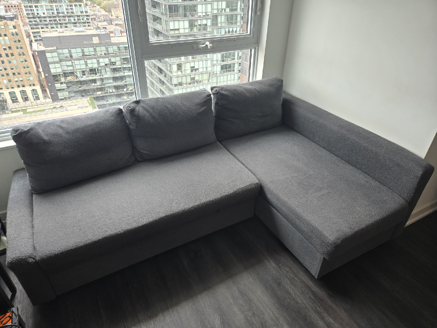 Grey Sectional Sofa - photo 3