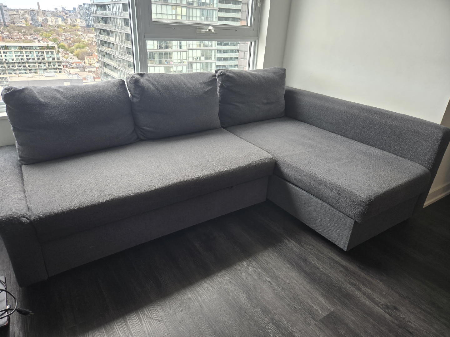 Grey Sectional Sofa - photo 4