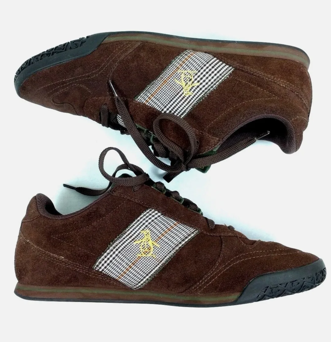 Men's Penguin Pete Racket Brown Suede Sneakers image indicator(2)