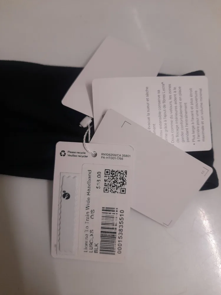 Lululemon Headbang in Black New tags 🥕 image indicator(5)