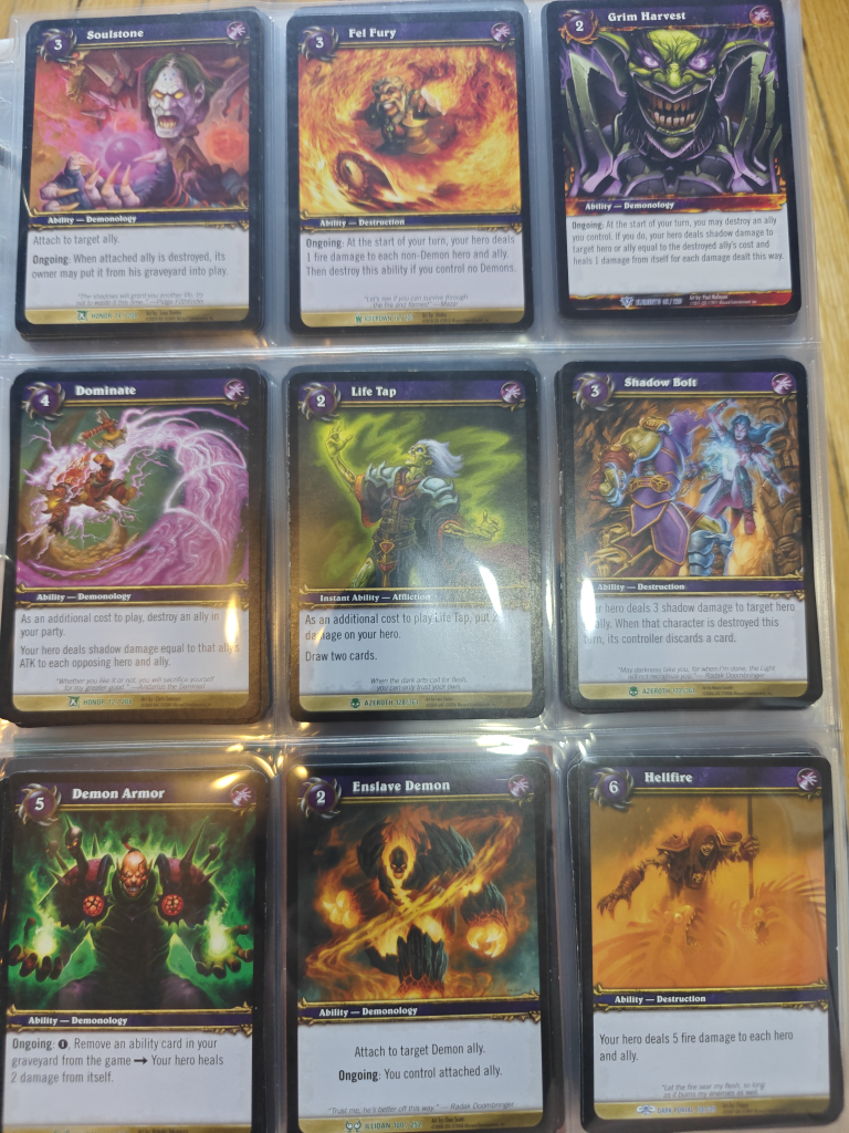 World of Warcraft TCG Cards (Warlock) - photo 4