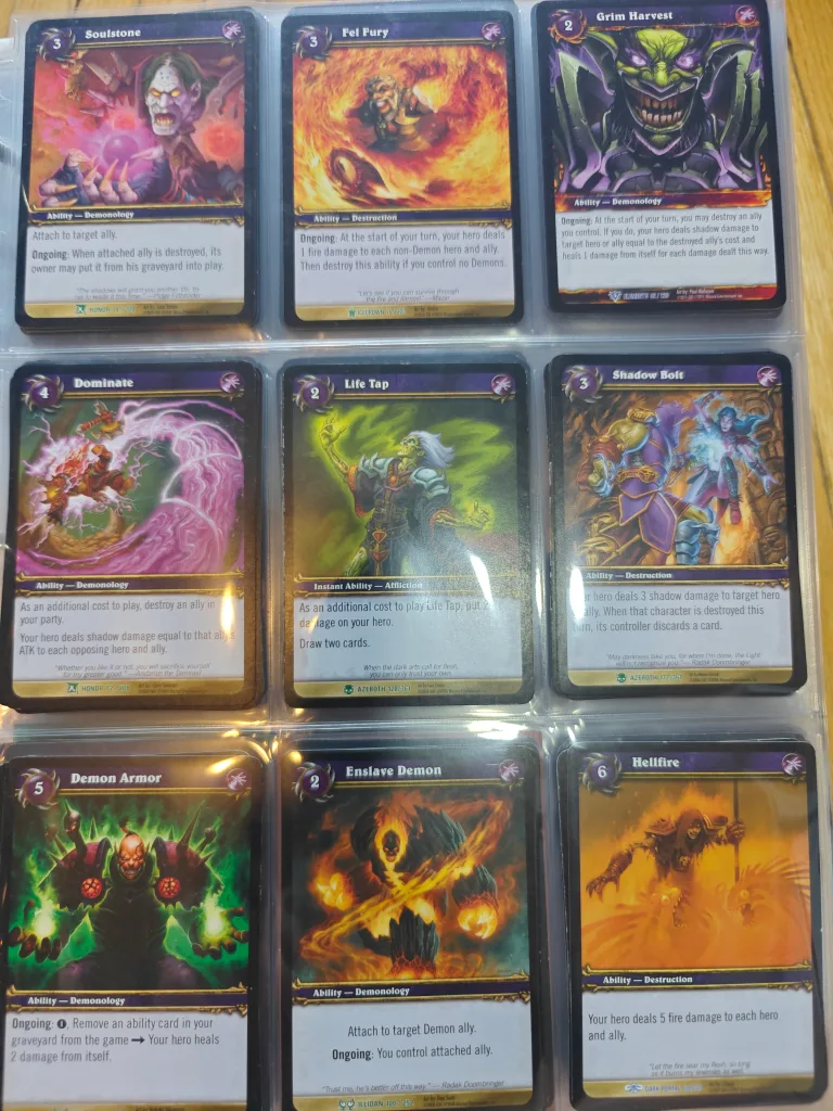 World of Warcraft TCG Cards (Warlock) image indicator(4)