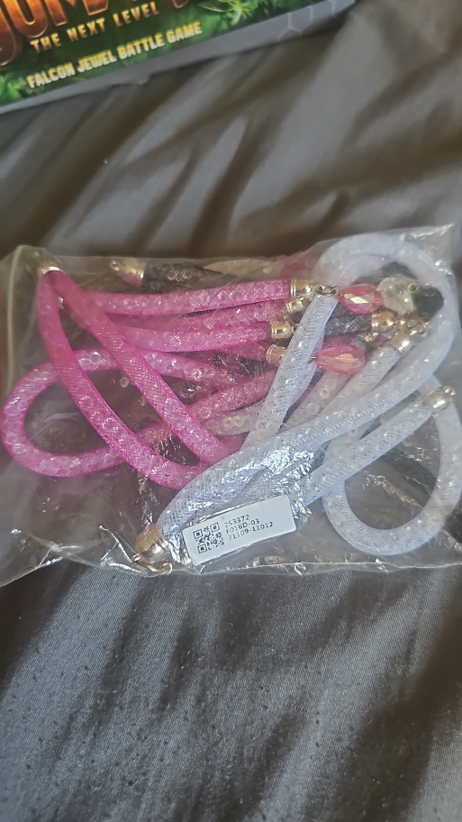 Pink and White phone chains