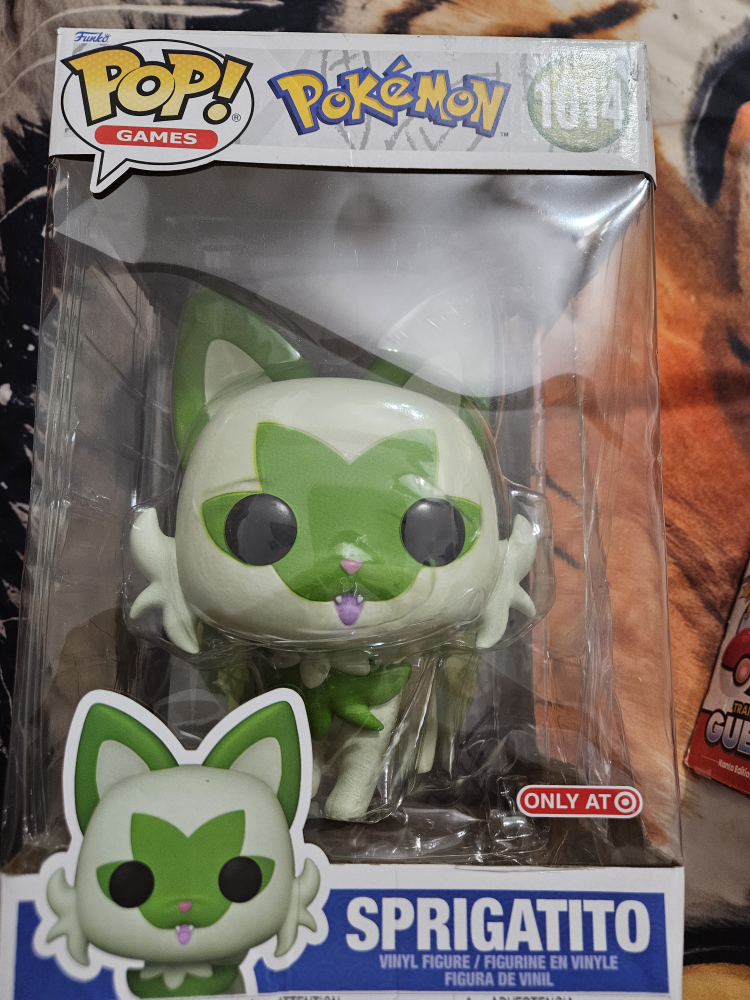 Funko Pop! Games Pokémon 1014 Sprigatito & Trainer Guess Game 🥕 - photo 2