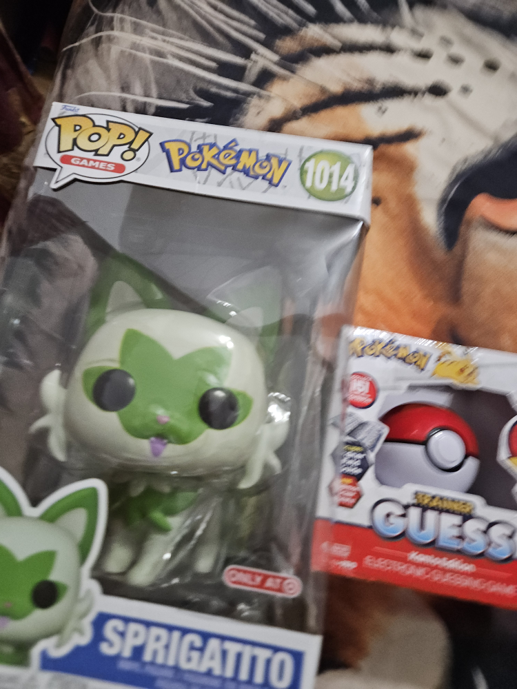 Funko Pop! Games Pokémon 1014 Sprigatito & Trainer Guess Game 🥕 - photo 4
