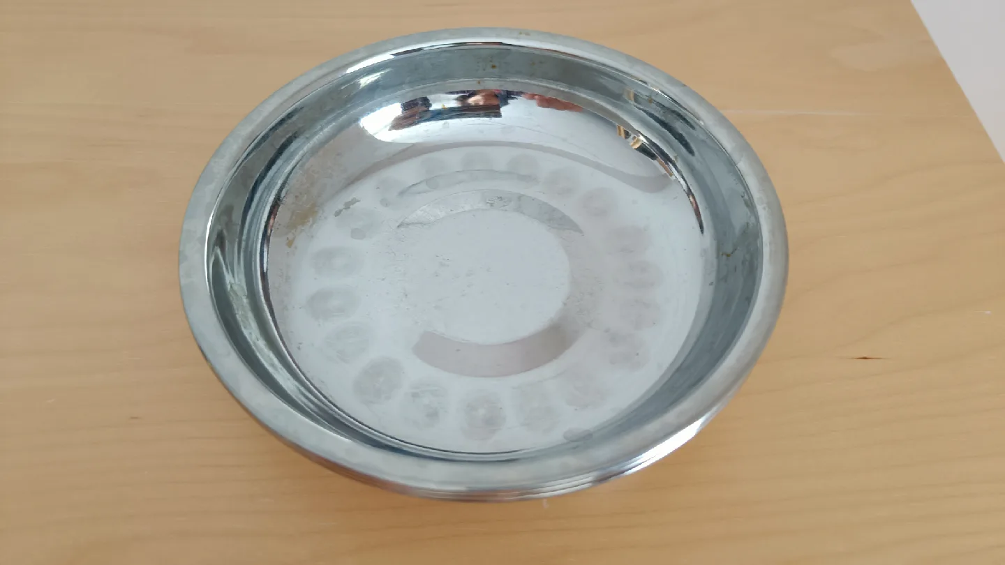 Stainless Steel Side Dish Serving Plate Stackable (set of 3) 🥕 image indicator(2)