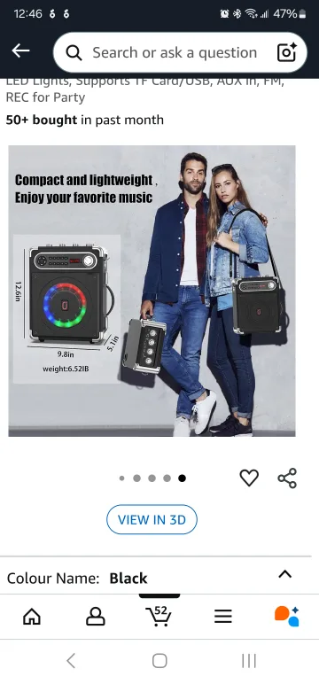 JYX Karaoke Machine with Two Wireless Microphones image indicator(8)