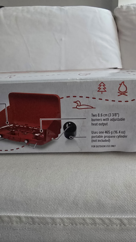 Brand New 2-Burner Propane Stove With Propane - photo 5