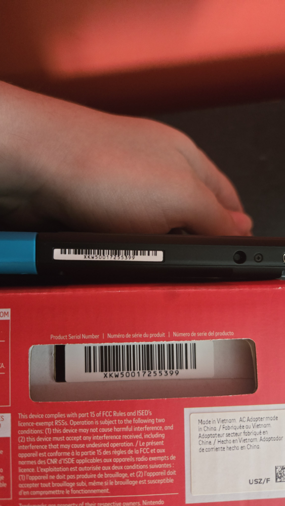 Nintendo Switch Console V2 with Box - photo 3