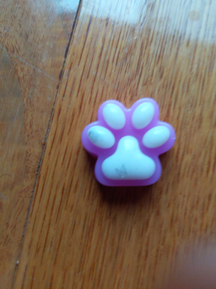 small size cat paw toy