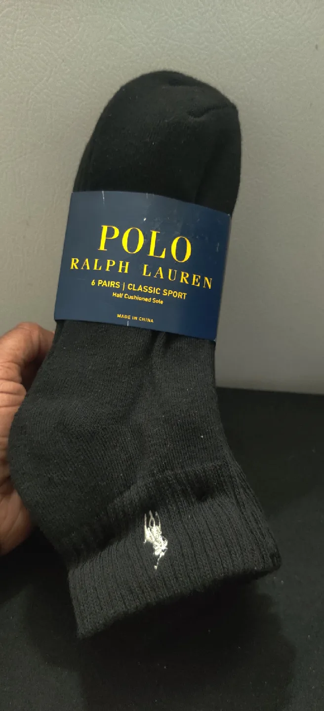Polo Ralph Lauren Socks - 6 Pairs, Size 6-12.5 thumbnail
