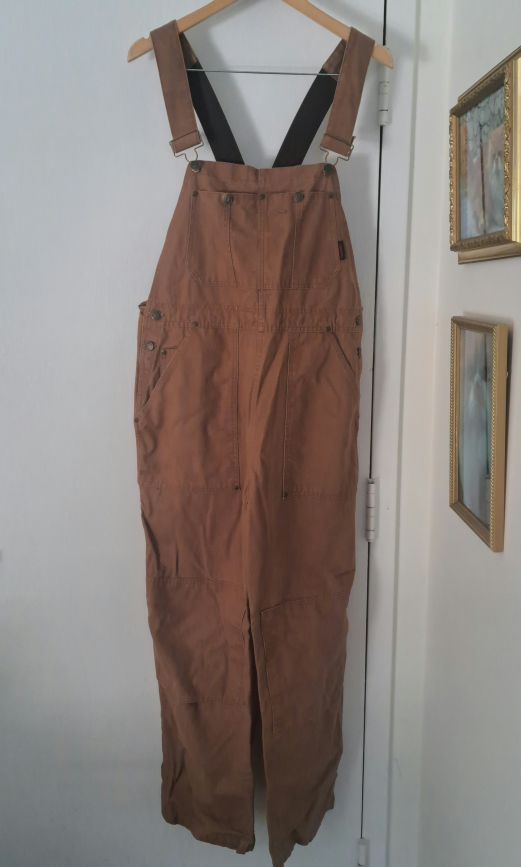 Tough Duck Brown Overalls - Size M
