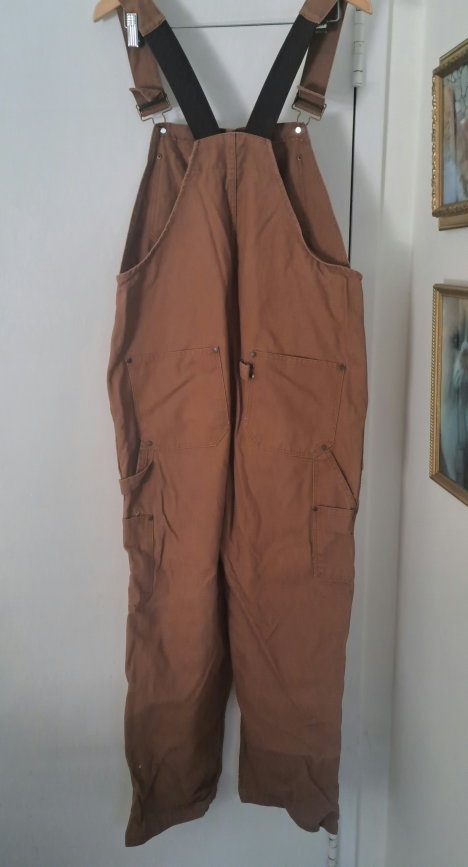 Tough Duck Brown Overalls - Size M - photo 2