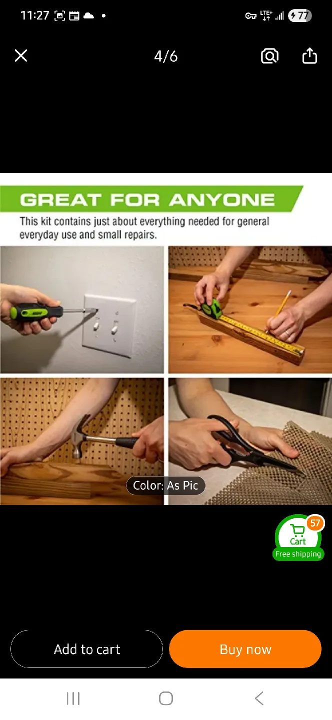 NEW Essential Tool Set with Case 🪛 image indicator(4)