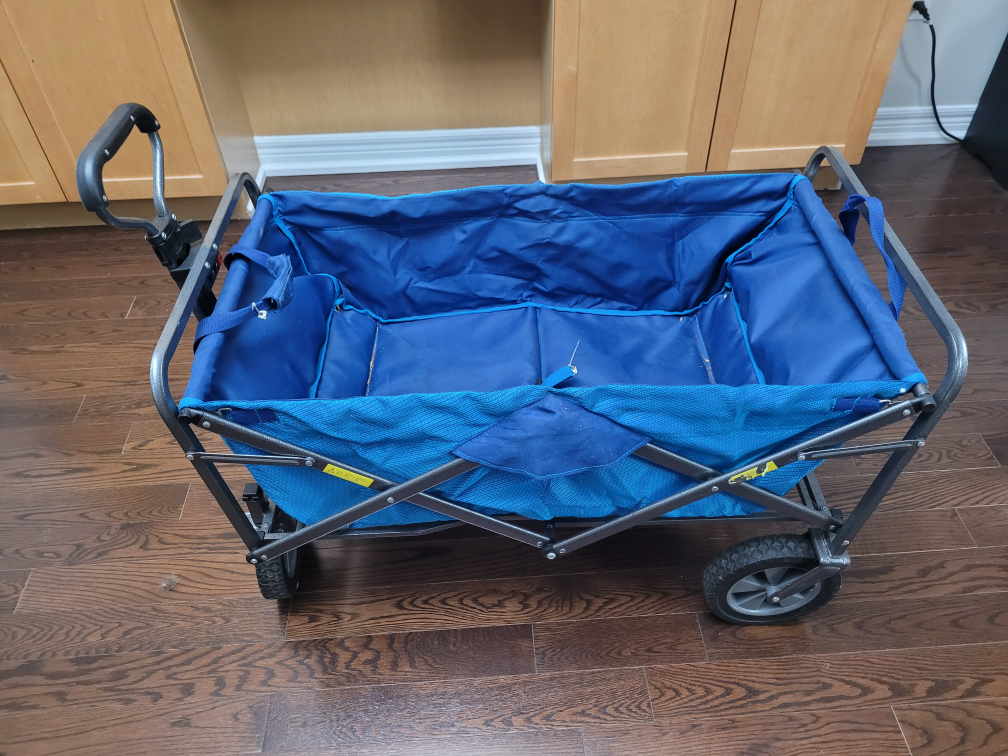 Blue Folding Wagon - photo 3