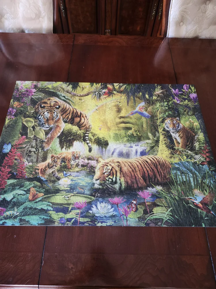 Ravensburger 1500-Piece Jungle Waterfall Puzzle image indicator(2)