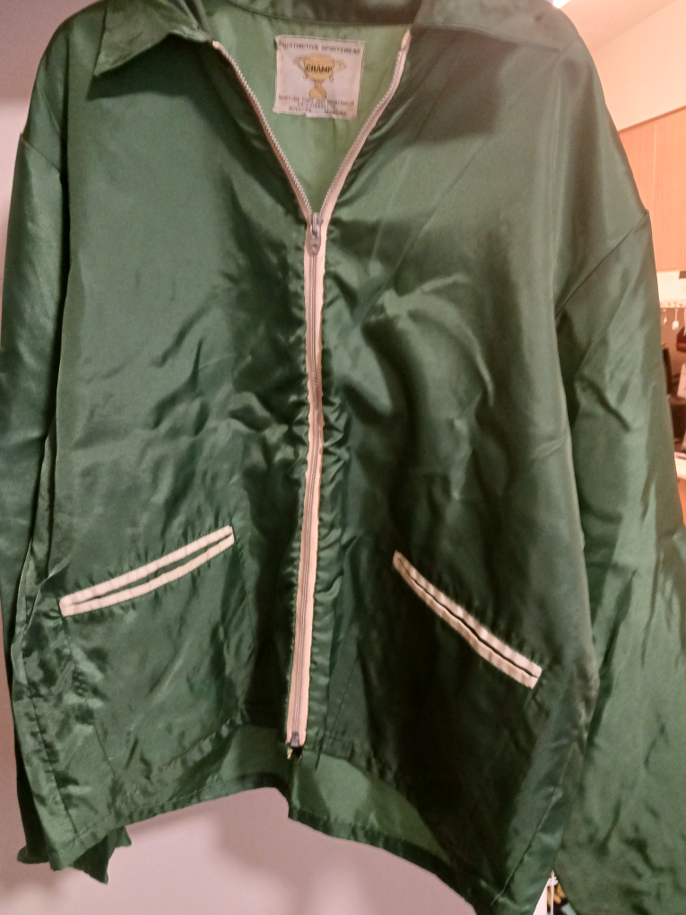 Vintage (1965) Champ Green Windbreaker Jacket