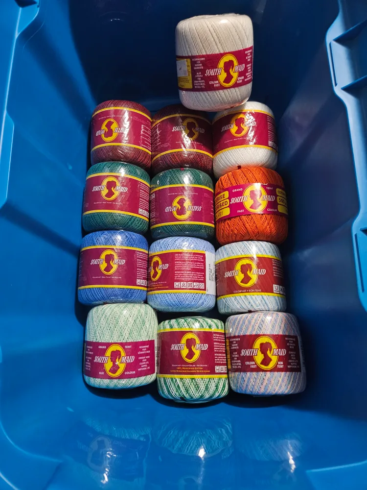 South Maid Crochet Cotton Thread, Size 10