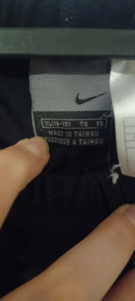 Nike Black Pants XL (16-18) thumbnail