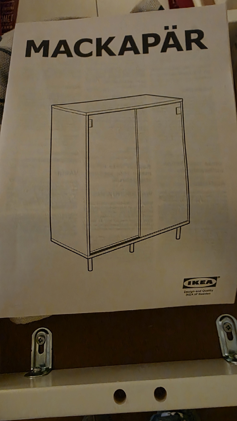IKEA MACKAPÄR White Shoe Cabinet/Storage - photo 3