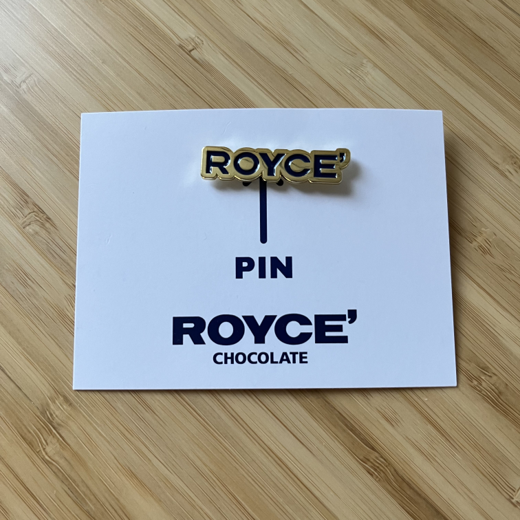 Collectable Royce' Chocolate Gold Pin 🥕