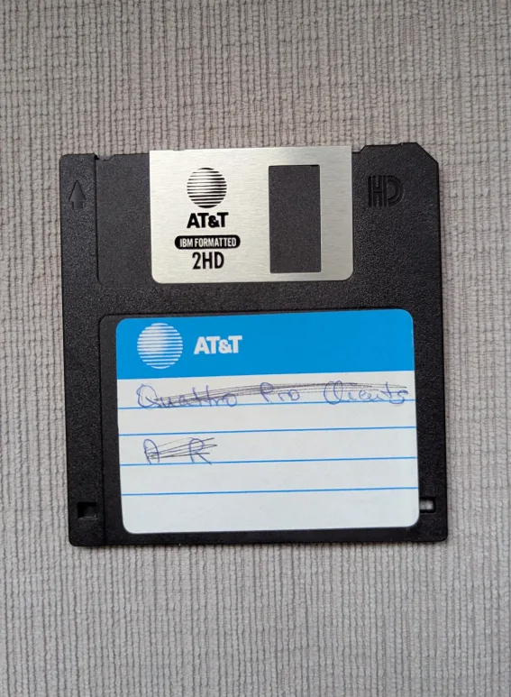 AT&T IBM Formatted 2HD Floppy Disk thumbnail