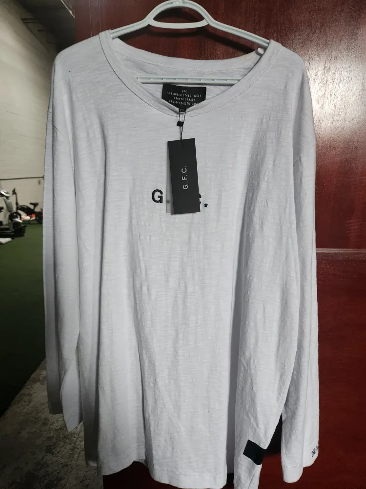 New G.F.C. White Long Sleeve Shirt - Size 2XL image indicator(5)