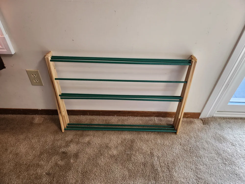 Wooden Clothes Drying Rack 🥕 image indicator(3)