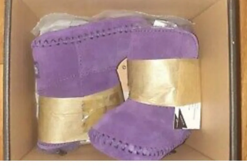 UGG Bixbee Booties - Purple, New in Box image indicator(2)