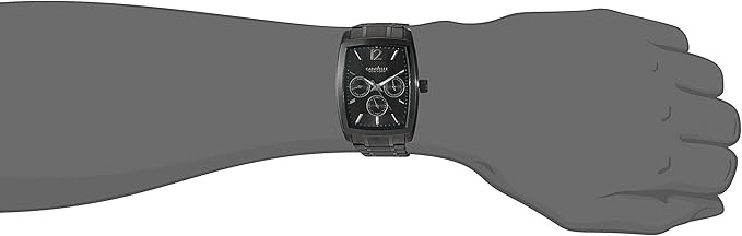 Caravelle New York Men's Black Watch - photo 4