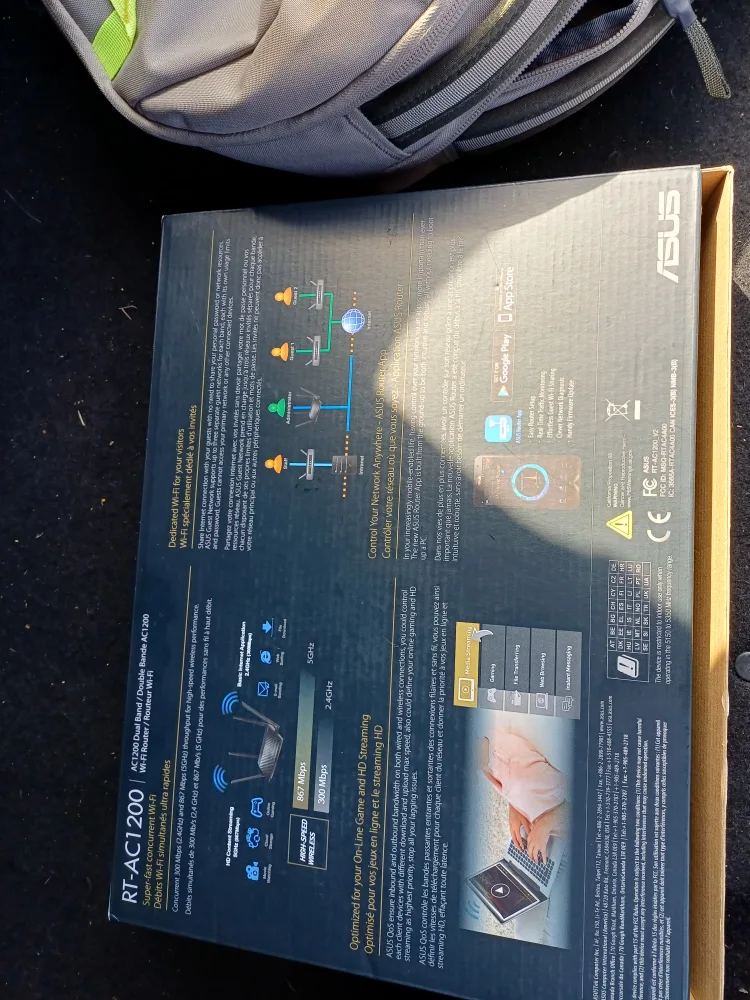 ASUS RT-AC1200 Dual Band Wi-Fi Router image indicator(4)