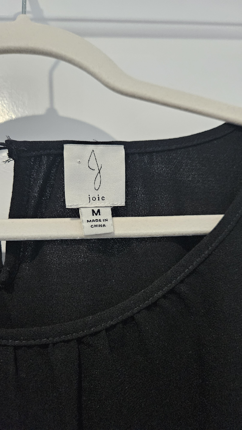 Joie Black Blouse - Size M - photo 2