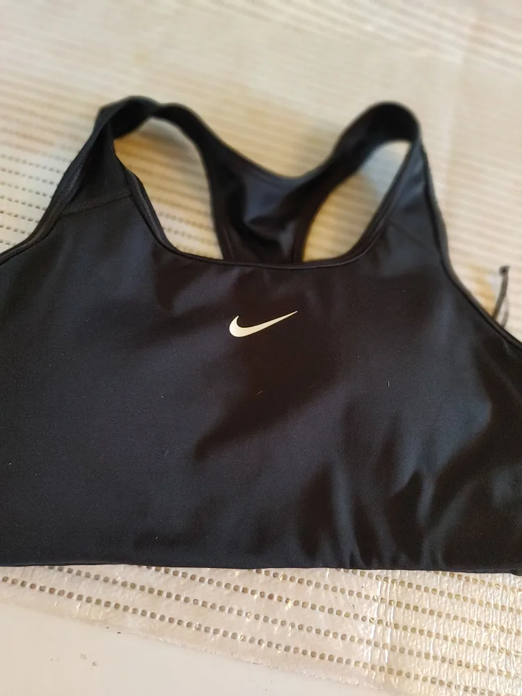 Nike Black Sports Bra- SIze M thumbnail