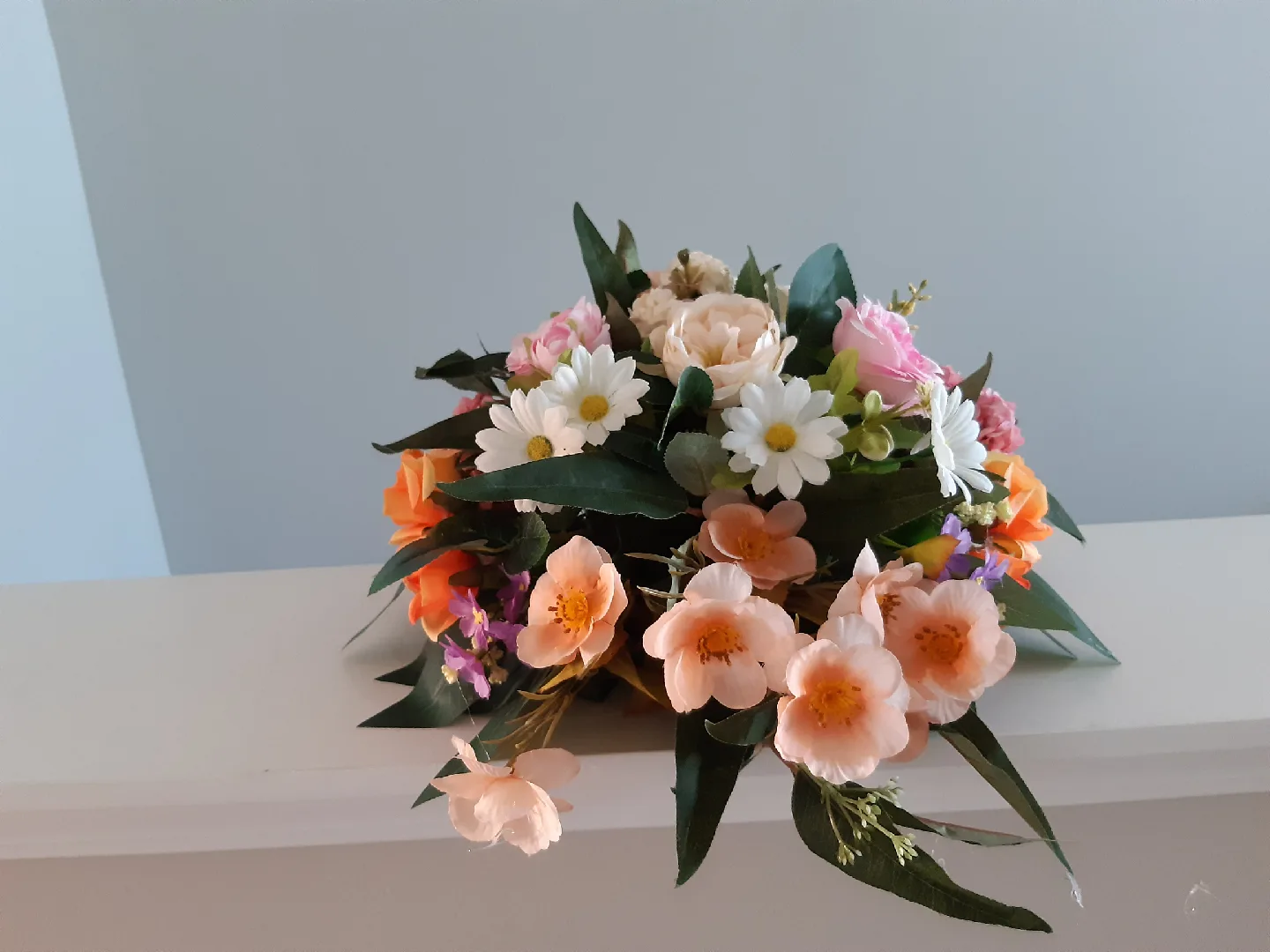 Artificial Floral Arrangement -Grave/Tombstone🧡 image indicator(2)