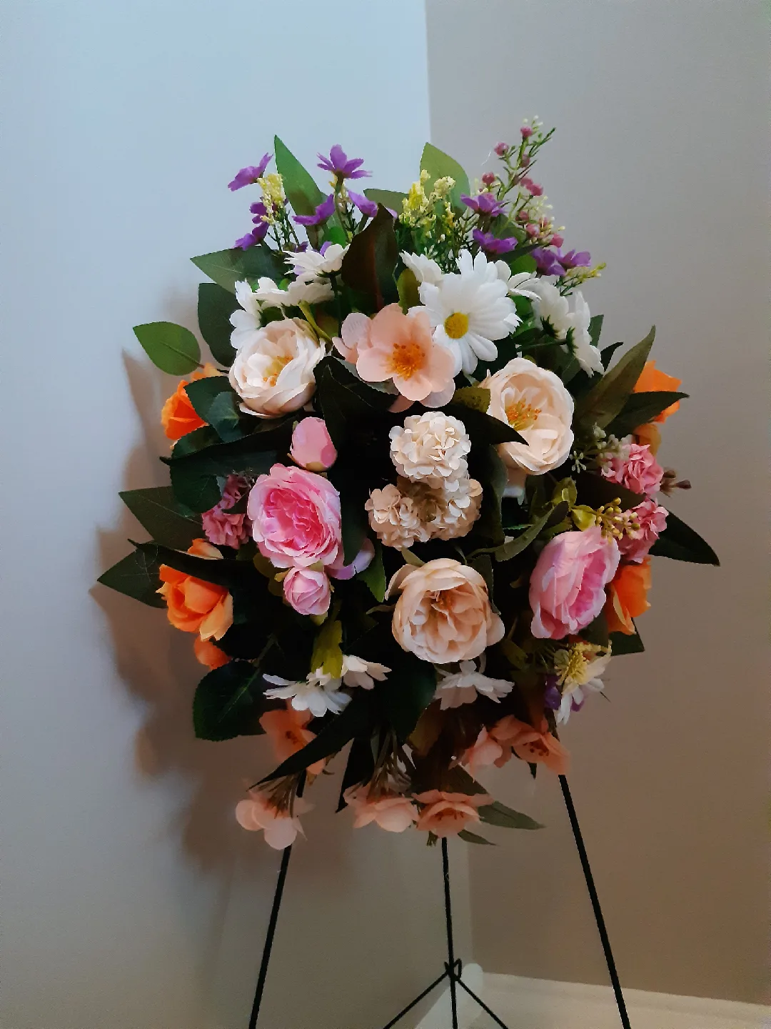 Artificial Floral Arrangement -Grave/Tombstone🧡 image indicator(10)