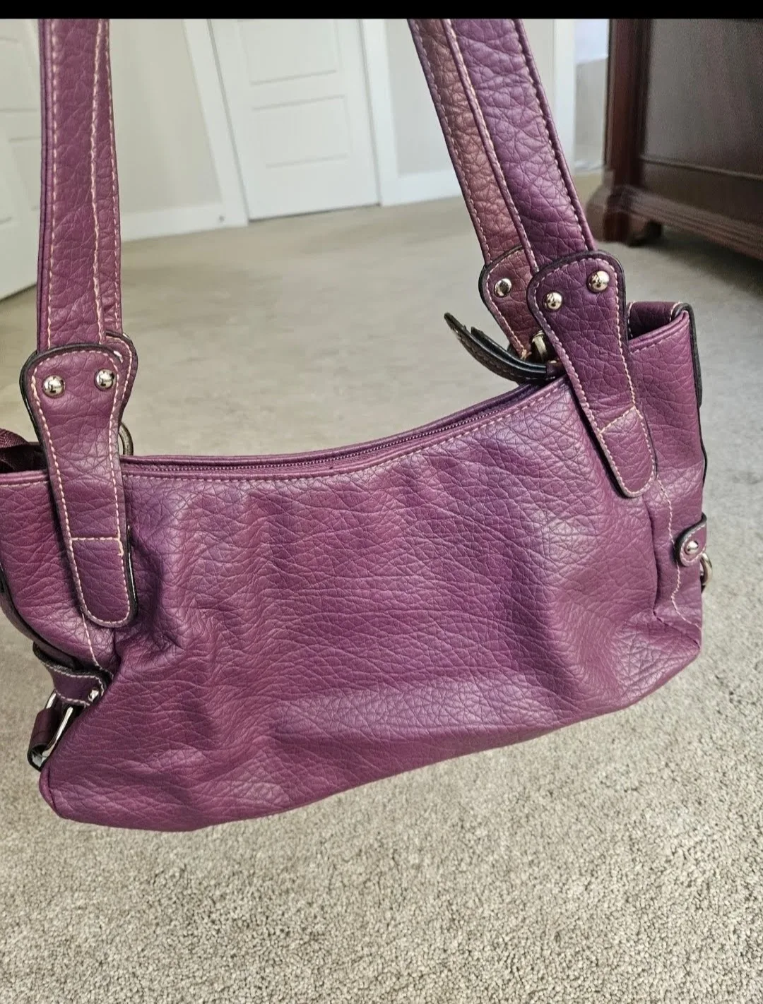 New Strada Purple Shoulder Bag image indicator(2)