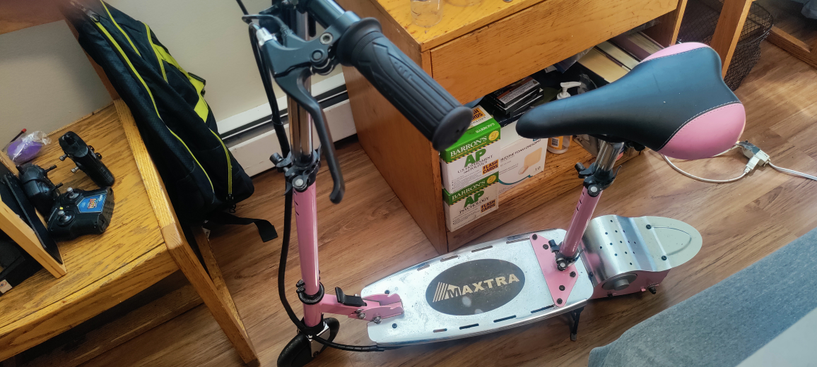 maxtra E120 small adults electric scooter.