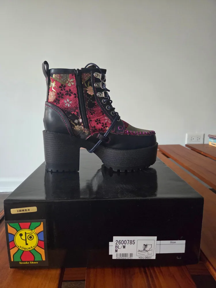 Yosuke Platform Boots - Size 23.5cm thumbnail