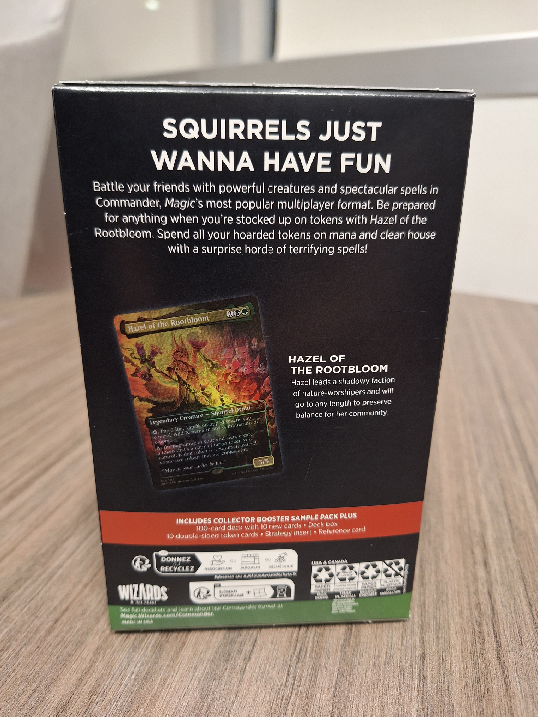 Squirrels Bloomborrow Commander Deck - photo 2