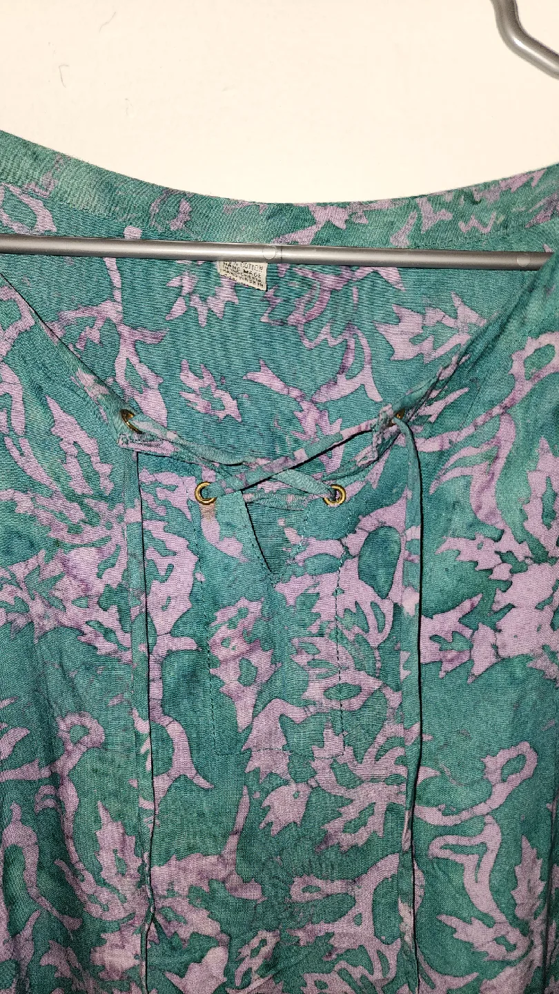 Handmade Tie Dye Cotton Blouse image indicator(4)