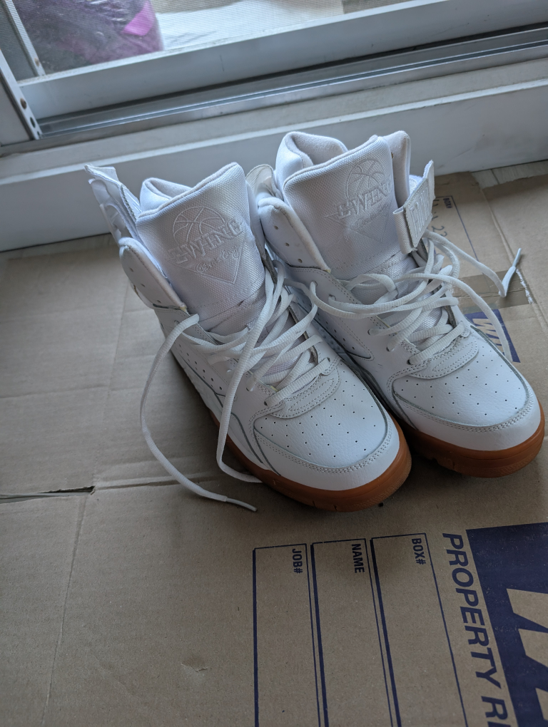 Ewing Athletics 33 Hi White/Gum Sneakers