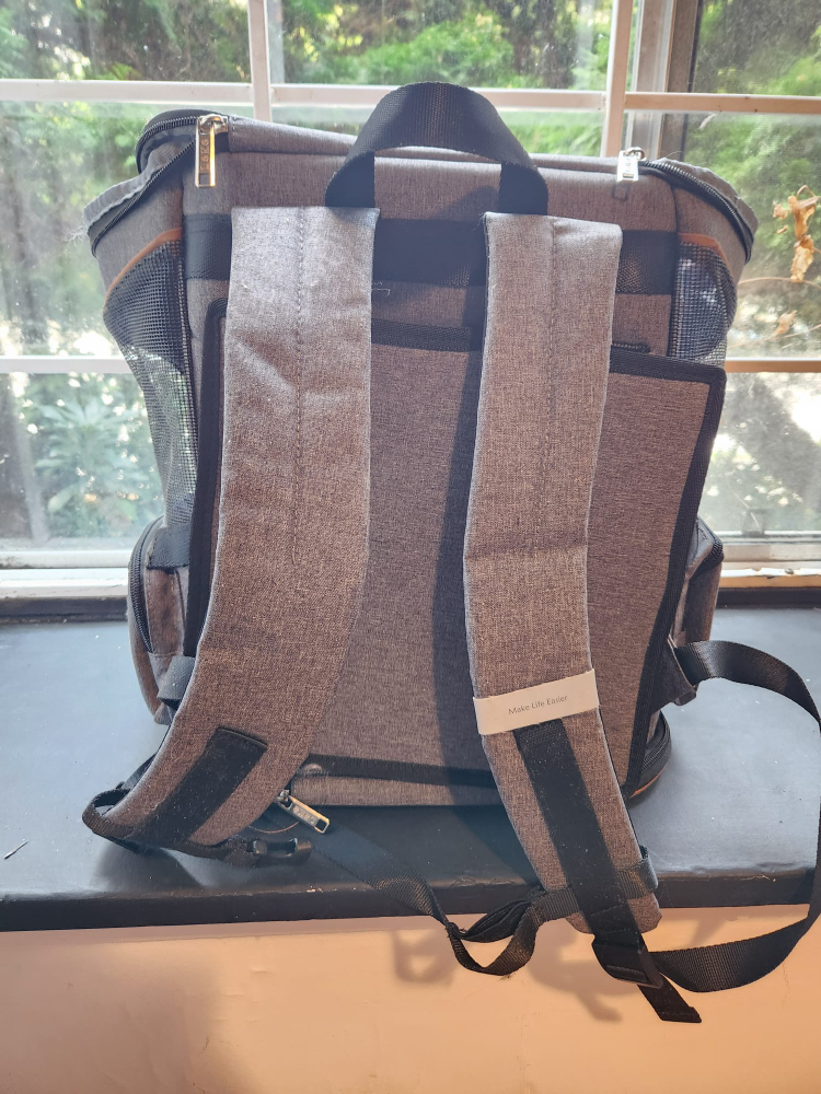 PetAmi Pet Carrier Backpack - Grey - photo 3